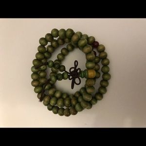 Meditation Green Beads